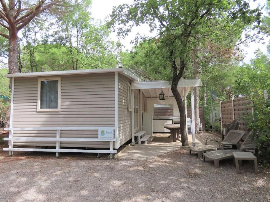 Mobile Home 6-Pers Camping Lei Suves-Cotes D'Azur-Including Airco Рокбрюн-сюр-Аржан Экстерьер фото
