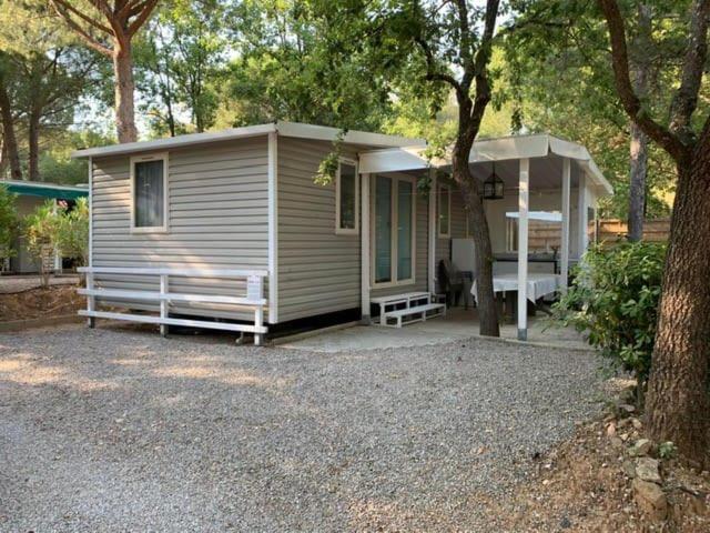 Mobile Home 6-Pers Camping Lei Suves-Cotes D'Azur-Including Airco Рокбрюн-сюр-Аржан Экстерьер фото
