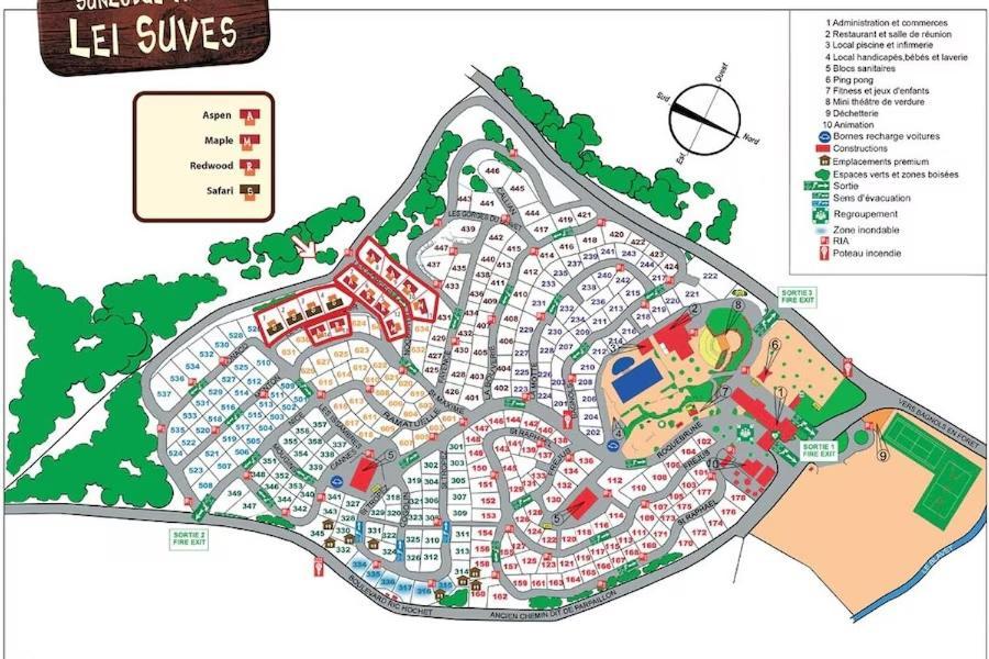 Mobile Home 6-Pers Camping Lei Suves-Cotes D'Azur-Including Airco Рокбрюн-сюр-Аржан Экстерьер фото